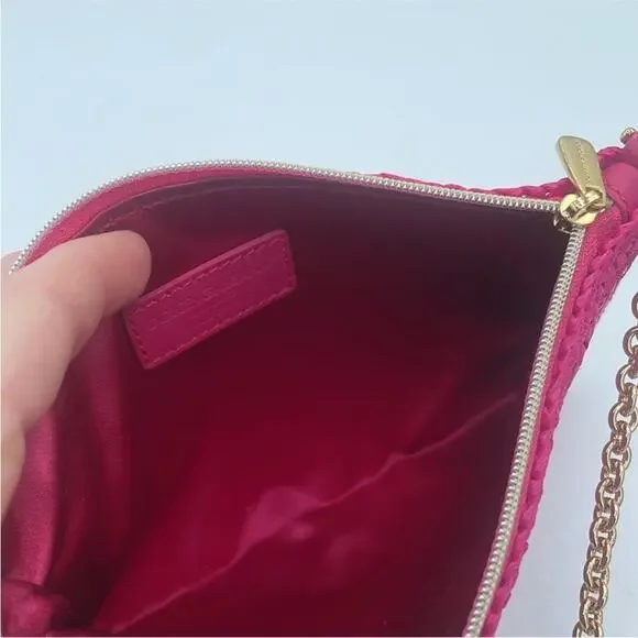 Dolce & Gabana Woven Pink Shoulder Women Bag - Picture 7 of 13